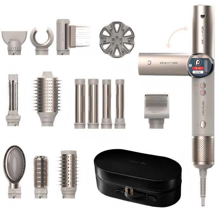 Стайлер Cecotec AirGlam 14in1 Flex Champagne (A01_EU01_114727)